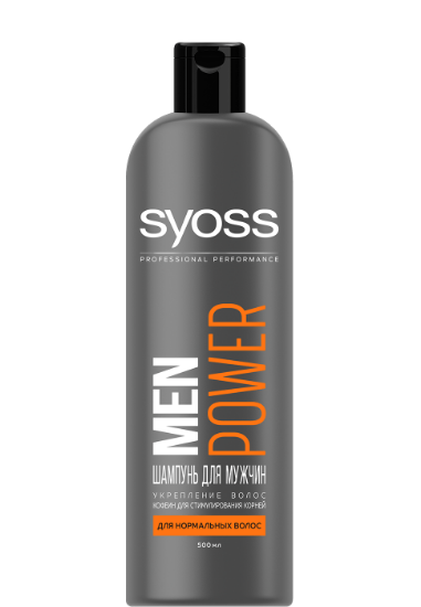 Изображение Шампунь Syoss Men Power, 500 мл