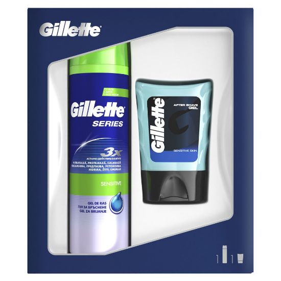 Изображение Подарочный набор Gillette Series Гель для бритья 200 мл + Гель после бритья 75 мл