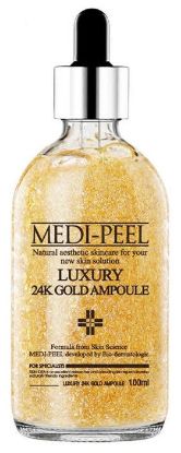 Изображение Сыворотка для лица с лифтинг эффектом Medi-peel Luxury 24K Gold Ampoule, 100 мл