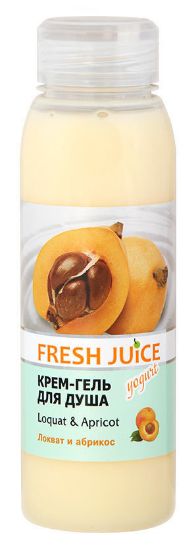 Изображение Крем-гель для душа Fresh Juice «Loquat & Apricot», 300 мл