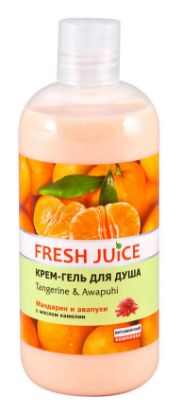 Изображение Крем-гель для душа Fresh Juice «Tangerine & Awapuhi», 500 мл