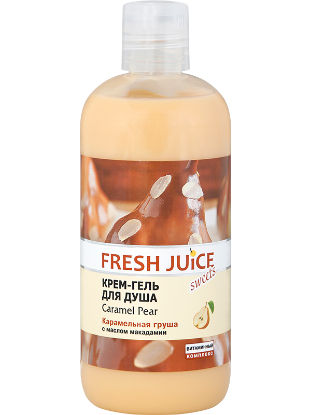 Изображение Крем-гель для душа Fresh Juice «Caramel Pear», 500 мл