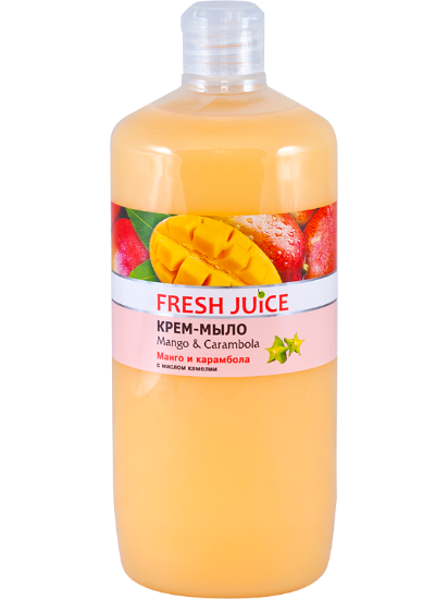 Изображение Крем-мыло Fresh Juice «Mango & Carambolа», 1000 мл