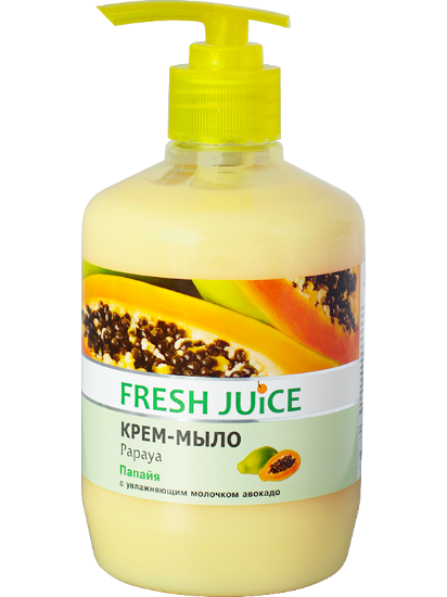 Изображение Крем-мыло Fresh Juice «Papaya», 460 мл