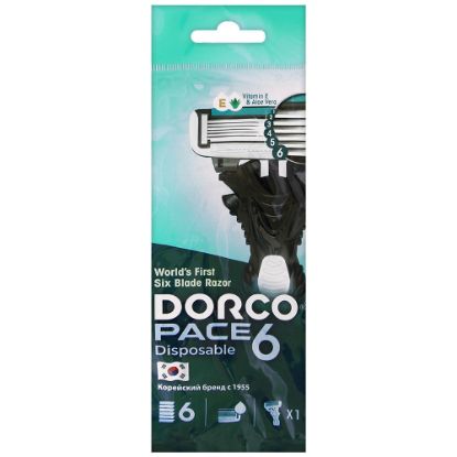 Изображение Станок для бритья Dorco Pace6, 1 шт.