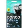 Изображение Станок для бритья Dorco Pace6, 4 шт.