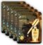 Изображение Тканевая маска для лица с золотом 24К Zozu 24K Gold Mask Gold Foil Soft Mask, 25 г • 5 штук