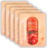 Изображение Тканевая ампульная маска с экстрактом граната Jigott Pomegranate Real Ampoule Mask, 27 мл • 5 штук