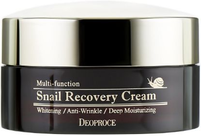 Изображение Восстанавливающий крем для лица Deoproce Snail Recovery Cream, 100 г