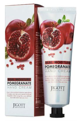 Изображение Крем для рук c с экстрактом граната Jigott Real Moisture Pomegranate Hand Cream, 100 мл