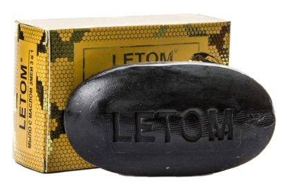 Изображение Мыло с маслом змеи 3 в 1 Letom, 135 г