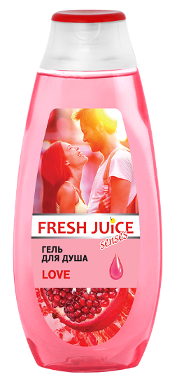 Изображение Крем-гель для душа Fresh Juice Love, 400 мл