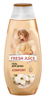 Изображение Крем-гель для душа Fresh Juice Comfort, 400 мл