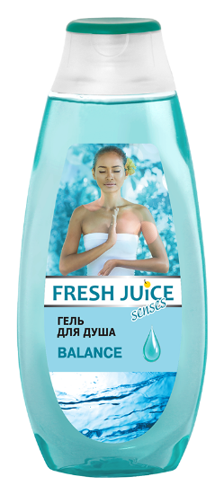 Изображение Крем-гель для душа Fresh Juice Balance, 400 мл