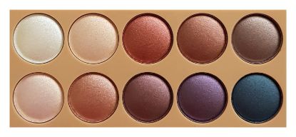 Изображение Палетка теней для глаз DoDo Girl Diamond Eyeshadow, 10 оттенков