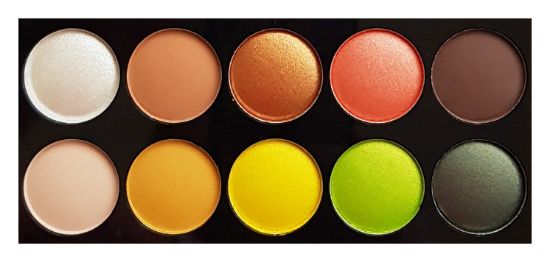 Изображение Палетка теней для глаз DoDo Girl Blooming Up Eyeshadow, 10 оттенков