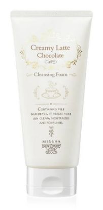 Изображение Очищающая пенка для лица шоколадом Missha Creamy Latte Chocolate Cleansing Foam, 172 мл