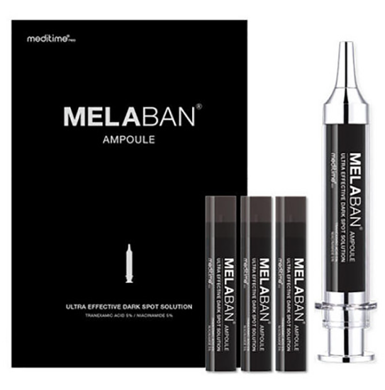 Изображение Набор осветляющих ампул от пигментации Meditime Melaban Dark Spot Solution, 4 • 10 мл