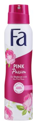 Изображение Антиперспирант спрей «Розовая страсть» с ароматом розовой розы Fa Pink Passion Deodorant Spray, 150 мл