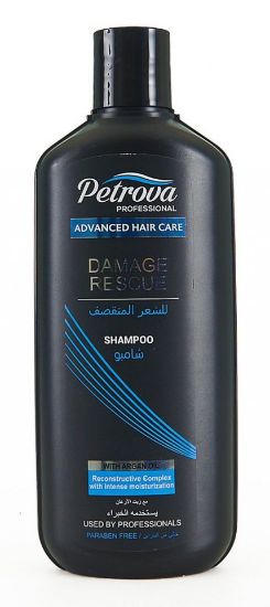 Изображение Шампунь профессиональный от повреждений Petrova Advanced Hair Care Damage Rescue, 400 мл