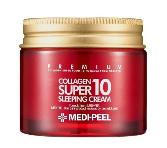 Изображение Омолаживающий ночной крем с коллагеном Medi-peel Collagen Super 10 Sleeping Cream, 70 мл