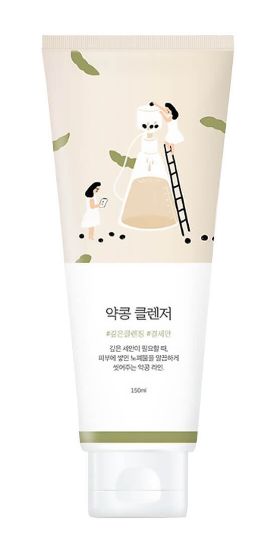 Изображение Питательная пенка-скраб для умывания с соей Round Lab Soybean Cleanser, 150 мл