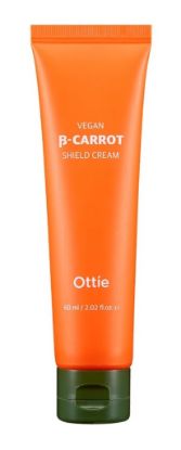 Изображение Укрепляющий крем с гидролатом органической моркови Ottie Vegan Beta-Carrot Shield Cream, 60 мл