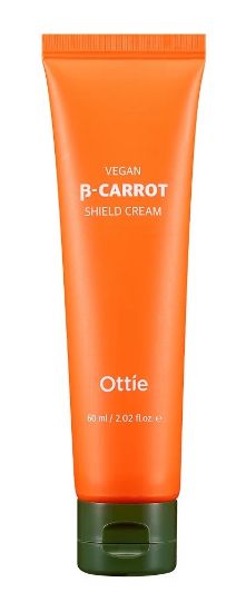 Изображение Укрепляющий крем с гидролатом органической моркови Ottie Vegan Beta-Carrot Shield Cream, 60 мл