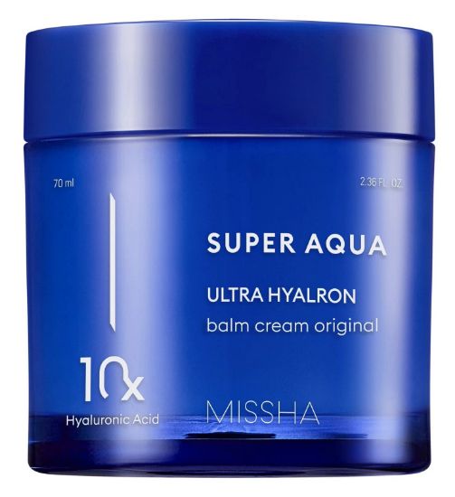 Изображение Увлажняющий крем-бальзам Missha Super Aqua Ultra Hyalron Balm Cream Original, 70 мл 