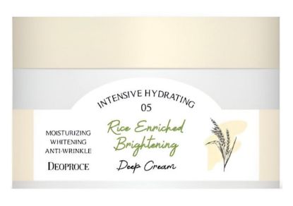 Изображение Крем для лица с экстрактом риса Deoproce Rice Enriched Brightening Deep Cream, 100 г