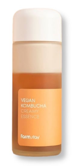 Изображение Веганская крем-эссенция для лица Farmstay Vegan Kombucha Creamy Essence, 140 мл