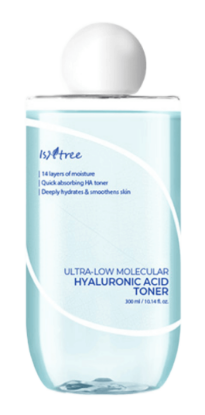 Изображение Гиалуроновый тонер IsNtree Ultra-Low Molecular Hyaluronic Acid Toner, 300 мл