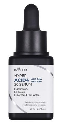 Изображение Смываемая сыворотка-пилинг с кислотным комплексом IsNtree Hyper Acid4 AHA BHA PHA LHA 30 Serum, 20 мл