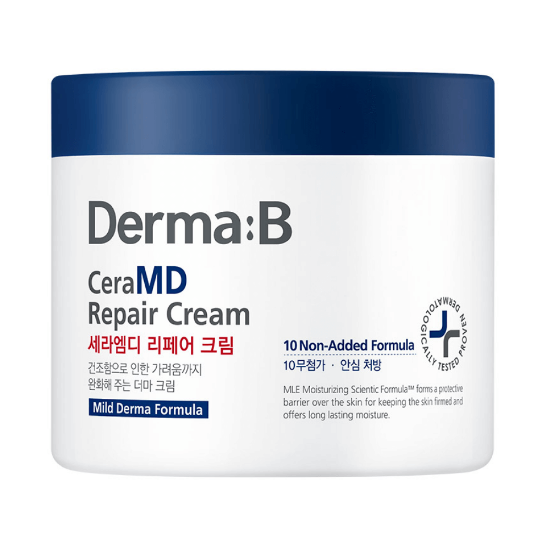 Изображение Восстанавливающий липосомный крем для тела с церамидами Derma:B CeraMD Repair Cream, 430 мл