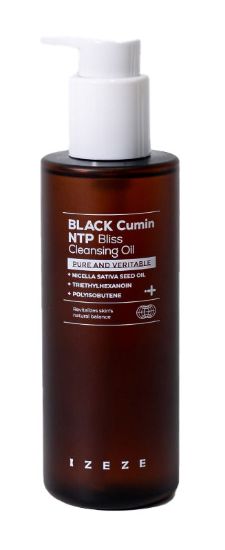 Изображение Гидрофильное масло с чёрным тмином Izeze Black Cumin NTP Bliss Cleansing Oil, 200 мл