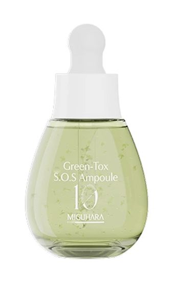 Изображение Ультралёгкая ампульная сыворотка Miguhara Green-Tox S.O.S Ampoule, 35 мл