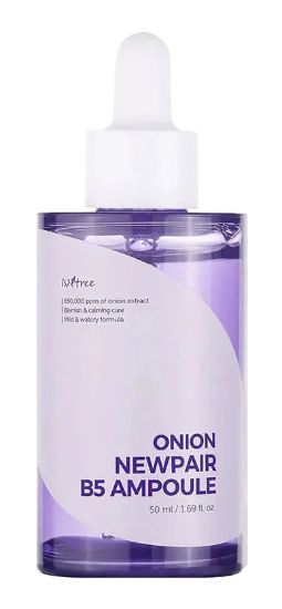 Изображение Ампульная сыворотка с луком для проблемной кожи IsNtree Onion Newpair B5 Ampoule, 50 мл