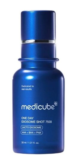 Изображение Сыворотка с микроиглами и кислотами Medicube One Day Exosome Shot 7500, 30 мл