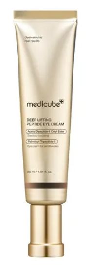 Изображение Лифтинг крем для век и лица Medicube Deep Lifting Peptide Eye Cream, 30 мл