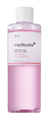 Изображение Успокаивающий тонер с полинуклеотидами Medicube PDRN Pink Cica Soothing Toner, 250 мл