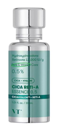 Изображение Бустер-эссенция с ретинолом и центеллой VT Cosmetics Cica Reti-A Essence 0.5, 30 мл