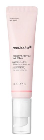 Изображение Осветляющий крем для век с ПДРН и пептидами Medicube PDRN Pink Peptide Eye Cream, 30 мл