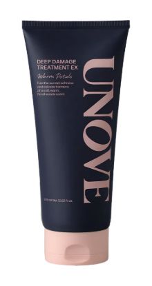 Изображение Протеиновая маска для глубокого восстановления волос «Тёплые лепестки» Unove Deep Damage Treatment EX Warm Petals, 320 мл