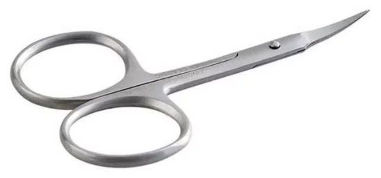 Изображение Маникюрные ножницы для кутикулы мужские с широкими кольцами, ручной заточки Zinger B-555 S SH