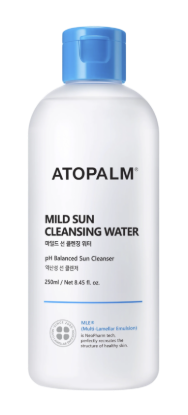 Изображение Мягкая очищающая вода для чувствительной кожи Atopalm Mild Sun Cleansing Water, 250 мл