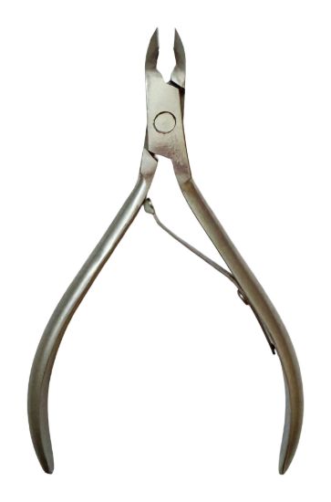 Изображение Маникюрные кусачки для кожи, с одной пружиной Zinger B-001 FD, ручная заточка