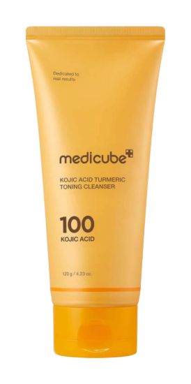Изображение Пенка для умывания с кислотами Medicube Kojic Acid Turmeric Toning Cleanser, 120 г