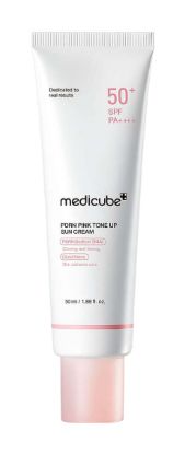 Изображение Тонирующий солнцезащитный крем с ПДРН Medicube PDRN Pink Tone Up Sun Cream SPF50+ PA++++, 50 мл