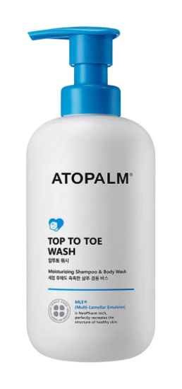 Изображение Детский шампунь и гель для душа Atopalm Top to Toe Wash, 300 мл